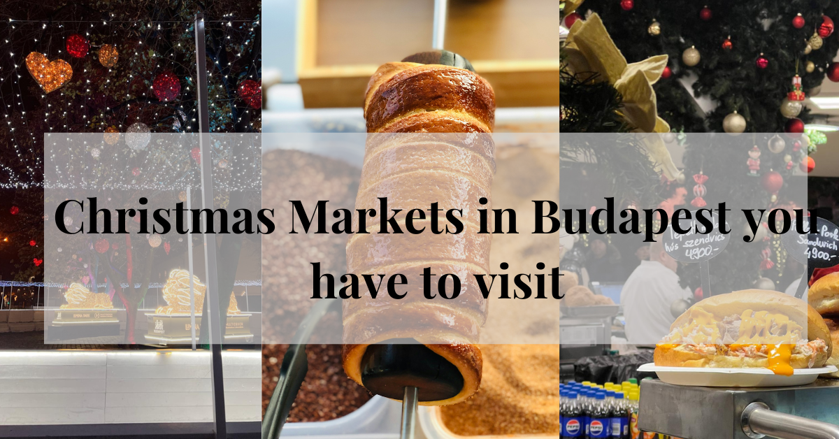 Popular Christmas markets in Budapest that are worth visiting